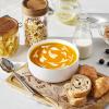 imageMALACASA 24 OZ Cereal Bowls Porcelain Soup Oatmeal Bowls Set of 6 Kitchen Ceramic Serving Bowl Dishwasher Microwave Oven Safe White Series LUNAIvory White