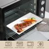 imageMALACASA 3 Tier Serving Trays for Party Porcelain Serving Platters and Trays 12 Inch Tiered Tray Stand Fruit Tray Trays for Serving Food White Dessert Stand with Collapsible Sturdier Metal RackWhite Gold