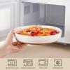 imageMALACASA 48 OZ Pasta Bowls Set of 4 Large Salad Serving Bowls for Kitchen Ceramic Soup Bowls Pasta Plates for Dinner Microwave Dishwasher Safe Khaki WhiteSeries TARAMulticolor