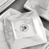 imageMALACASA Marble Gray Tea Cups and Saucers 18 Piece Square Dinner Set with Dessert Plates Dish Set with 825inch Appetizer Plates 7 OZ Espresso Cups and Sauces Service for 6 Series Blance