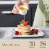 imageMALACASA Mini Ramekins 15 oz set of 24 Ramiken Ceramic Creme Brulee Ramekins White Custard Cups Small Dipping Bowls for Kitchen Serving Sauce Condiments Dishwasher Oven Safe Series RAMEKINDISH24 PCS