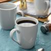imageMALACASA Porcelain Coffee Mugs 12 Ounce White Coffee Mugs Set of 6 Tea Cups Mugs for Cappuccino Espresso Cocoa and More Series Elisa