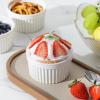 imageMALACASA Ramekins 4 oz Oven Safe Porcelain Creme Brulee Ramekins Pudding Custard Cups Small Ceramic Souffle Dishes Ramakan Ramiken Ramicans Baking Bowls Set of 6 White Series RAMEKINDISH4 oz