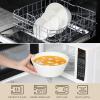 imageMALACASA Serving Bowls 105 OZ Large Salad Bowls Set of 2 Porcelain White Bowls for Kitchen Large Bowl for Salad Soup Pho and Fruit Ceramic Serving Bowls for Party Microwave Safe Series RegularWhite