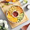 imageMALACASA Serving Bowls 114 OZ10quot Extra Large Salad Bowls Set of 2 Porcelain White Serving Bowls for Salad Soup Pasta and Dinner Large Ceramic Bowl Set for Entertaining Series REGULARMarble Grey