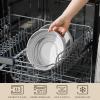 imageMALACASA Serving Bowls 114 OZ10quot Extra Large Salad Bowls Set of 2 Porcelain White Serving Bowls for Salad Soup Pasta and Dinner Large Ceramic Bowl Set for Entertaining Series REGULARMarble Grey
