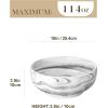 imageMALACASA Serving Bowls 114 OZ10quot Extra Large Salad Bowls Set of 2 Porcelain White Serving Bowls for Salad Soup Pasta and Dinner Large Ceramic Bowl Set for Entertaining Series REGULARMarble Grey