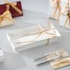imageMALACASA Serving Platters Set of 4 Ceramic Serving Platters and Trays for Serving Food Rectangular Serving Trays for Party Large Serving Plates Party Serving Trays and Platters  12 Inch WhiteWhite