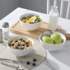 imageMALACASA Small White Ceramic Bowls Set of 8 14 OZ Compact Dessert Bowls Rice Bowls Set Ceramic Bowl for Ice Cream Soup Cereal Side Dishes Dishwasher ampamp Microwave SafeWhite