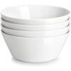 imageMALACASA Serving Bowls 105 OZ Large Salad Bowls Set of 2 Porcelain White Bowls for Kitchen Large Bowl for Salad Soup Pho and Fruit Ceramic Serving Bowls for Party Microwave Safe Series RegularWhite