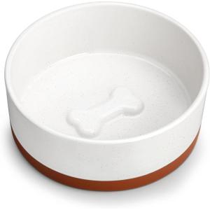 imageMALACASA Dog Bowls Ceramic Dog Food and Water Bowls for Small Size Dogs 15 Cups Capacity Pet Bowl for Puppy ampamp Cats S15 CupsM35 Cups