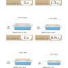 imageMALACASA Bakeware Set of 4 Porcelain Baking Pans Set for Oven Casserole Dish Ceramic Rectangular Baking Dish Lasagna Pans for Cooking Cake Kitchen Green 94quot111quot122quot147quot Series BAKEBAKEBlue