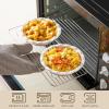 imageMALACASA Ceramic Mini Pie Pans Set of 6 6 Inch Pie Plates for Baking with Ruffled Edge Small Quiche Baking Dish Pans Tart Pans Individual Pot Pie Plates Microwave ampamp Oven Safe Khaki WhiteKhaki White