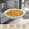 imageMALACASA Ceramic Pie Pan Pie Pan for Baking 9 Inch 40 OZ Pie Plate Round Pie Dish for Baking Fluted Pie Dish Baking Pan Non Stick Deep Pie Dishes for Quiche Apple Pies Pot Pies Tart etc2 Pieces
