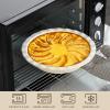 imageMALACASA Pie Dish for Baking Stoneware Pie Pan 9 Inch Embossed Deep Dish Pie Pans 45 OZ Round Baking Dish Pie Pan Fluted Dish Pie Plate for Apple Pie Quiche and Tart Set of 1 Series LYDIASet of 1