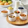 imageMALACASA Ramekins 8 oz Oven Safe White Porcelain Creme Brulee Souffle Ramekins Set of 6 Ceramic Custard Cups for Baking Dishwasher and Oven Safe Series RAMEKINDISH