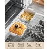 imageMALACASA Ramekins 8 oz Set of 6 Porcelain Creme Brulee Souffle Dish Oven Safe Ceramic Mini Baking Dishes Custard Cups Quiche Pan with Handles for Pudding Sauce Cooking Baking Series BAKEGREY