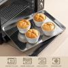 imageMALACASA Small Dessert Bowls 8 oz Ice Cream Bowls Dipping Sauce bowlsCeramic Bouillon Soup Cups or Certain Side Dishes Microwave ampamp Dishwasher Safe Set of 4 Arctic White Series LYDIA