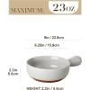imageMALACASA 23 Oz French Onion Soup Bowls With Handles Ceramic Soup Crocks for Cereal Pasta Beef Stew ChilliOven Microwave Dishwasher Safe Set of 4 Multicolor Series TARAMulticolor