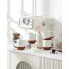 image:imageMALACASA Ceramic Coffee Mugs Set of 4 11oz Coffee Cups Modern Farmhouse Mugs for Coffee Latte Tea Hot Chocolate Cappuccino Milk Microwave amp Dishwasher Safe Multicolor Series TARAKhaki White